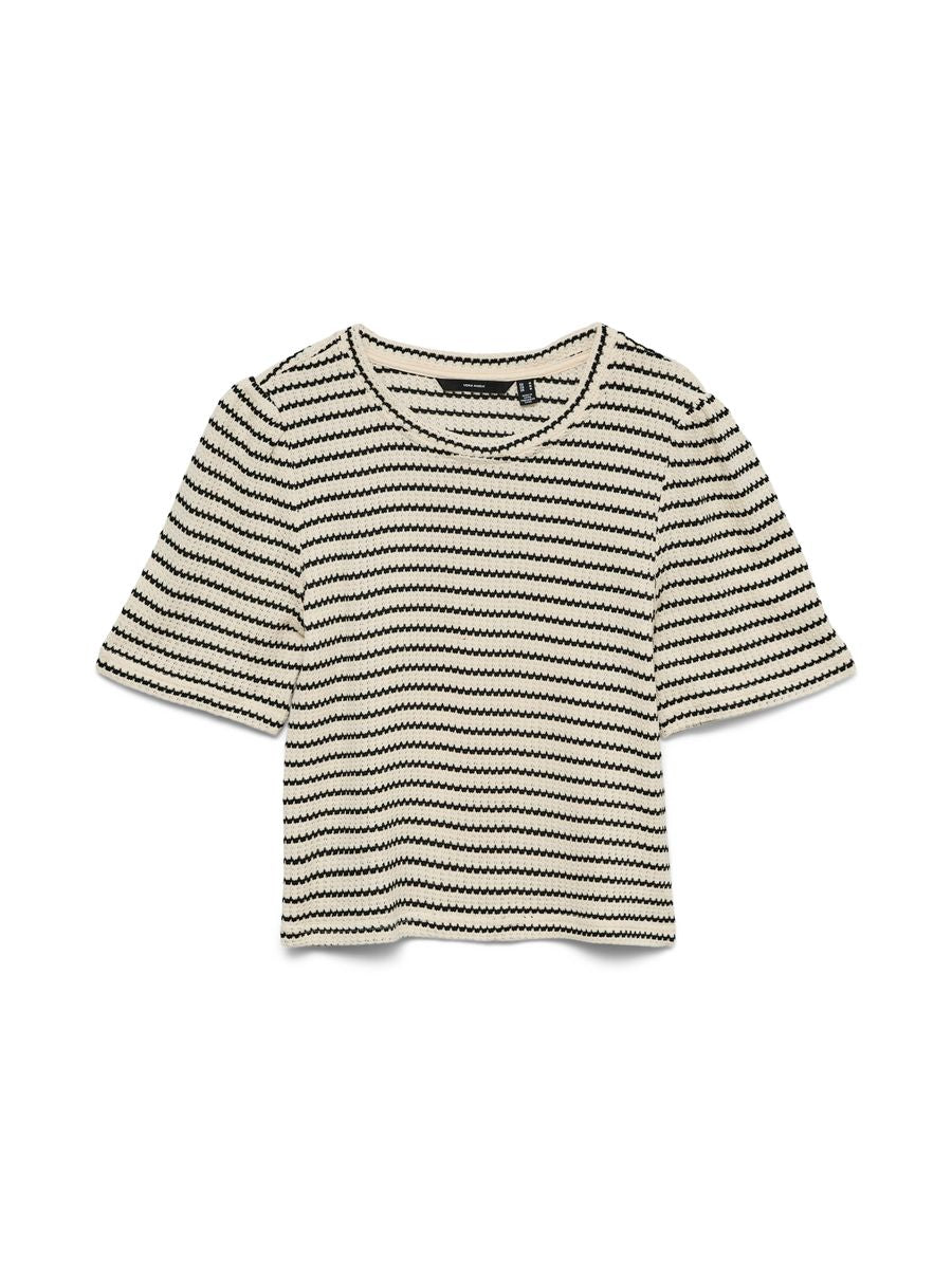 VMOHIA 2/4 O-NECK TOP JRS