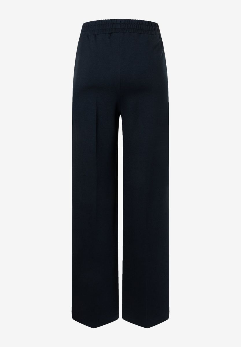 Jerseyhose mit Bügelfalte