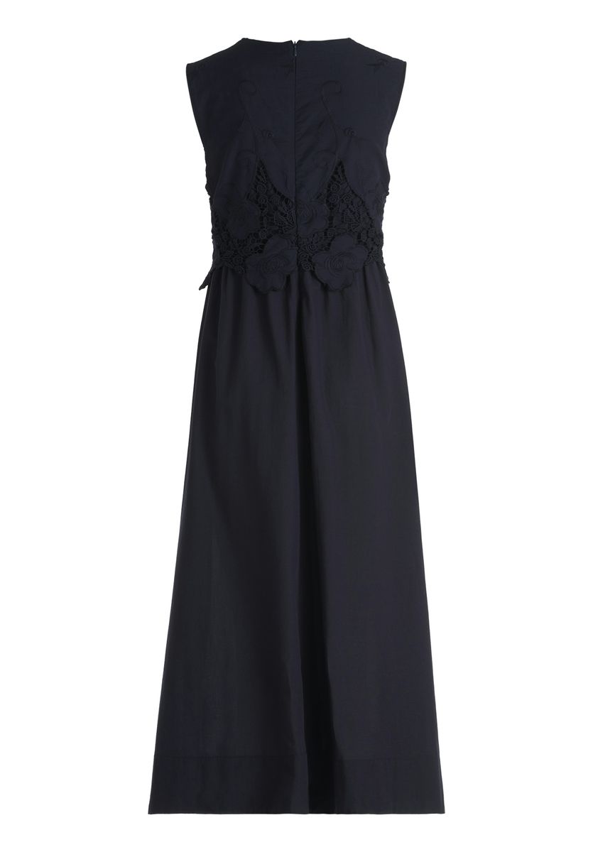 Kleid Lang ohne Arm