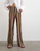 TSMARIE TIE WIDE LEG TROUSERS JRS