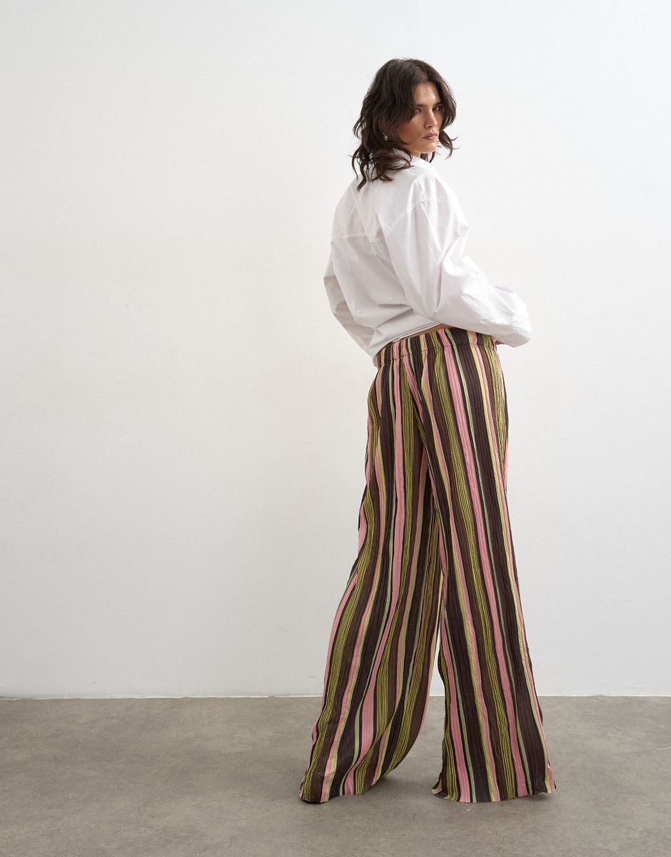 TSMARIE TIE WIDE LEG TROUSERS JRS