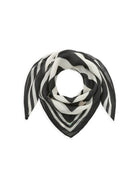 Feines Bandana aus Modalmischung mit Karomuster und OH LA LA-Schriftzug