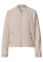 Langarm Blouson mit Zipper