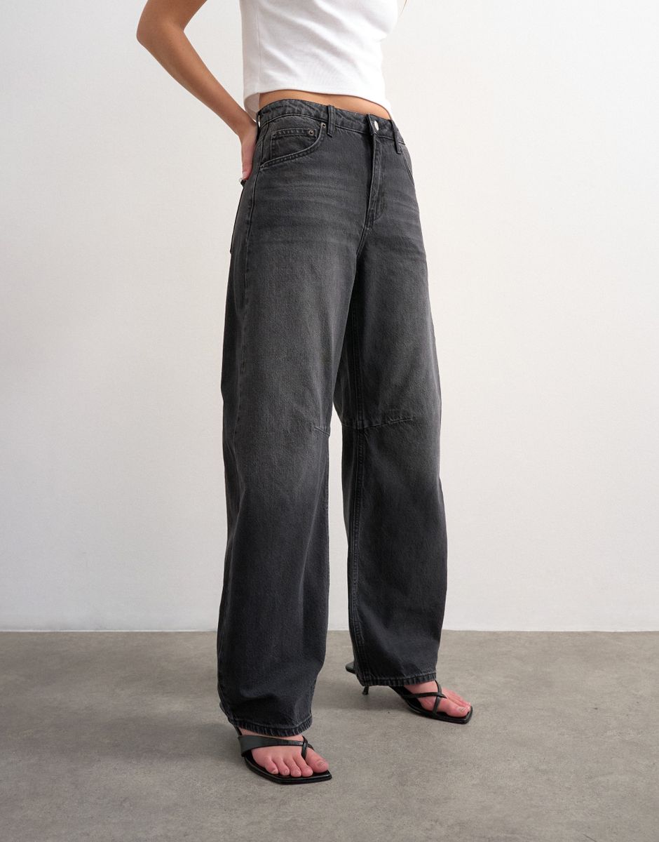 TSBARREL HR DENIM JEANS BLW NOOS
