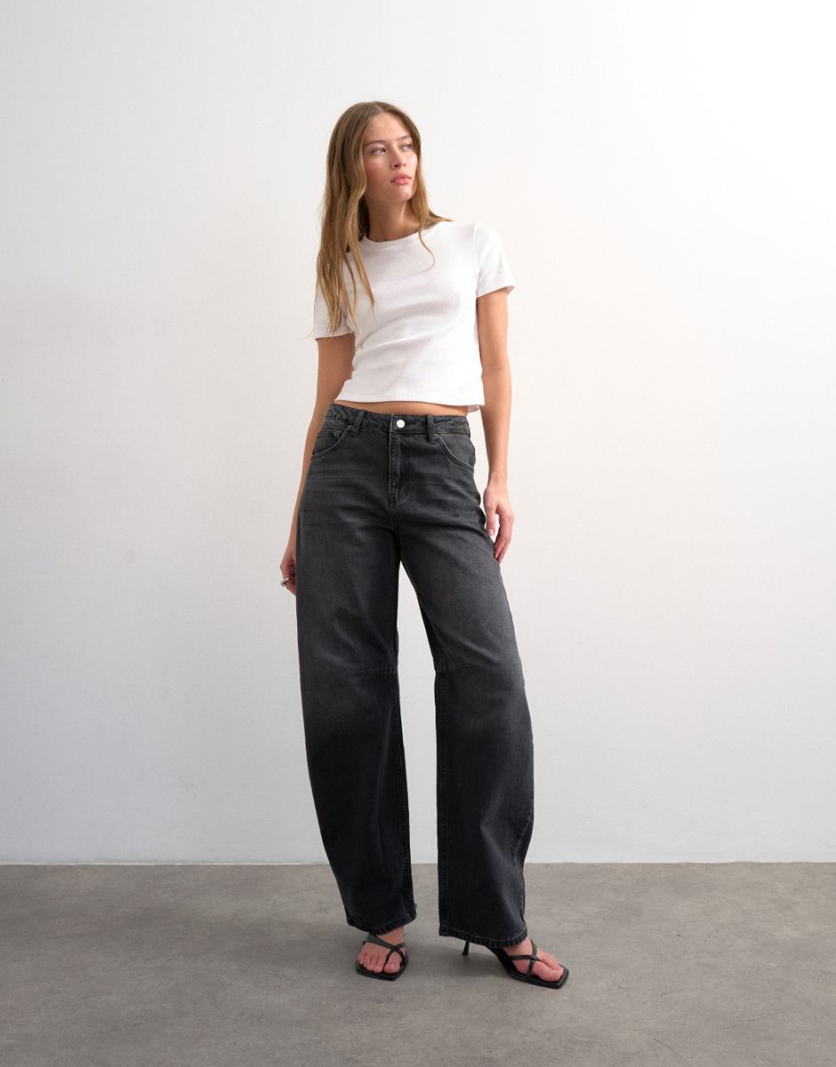 TSBARREL HR DENIM JEANS BLW NOOS