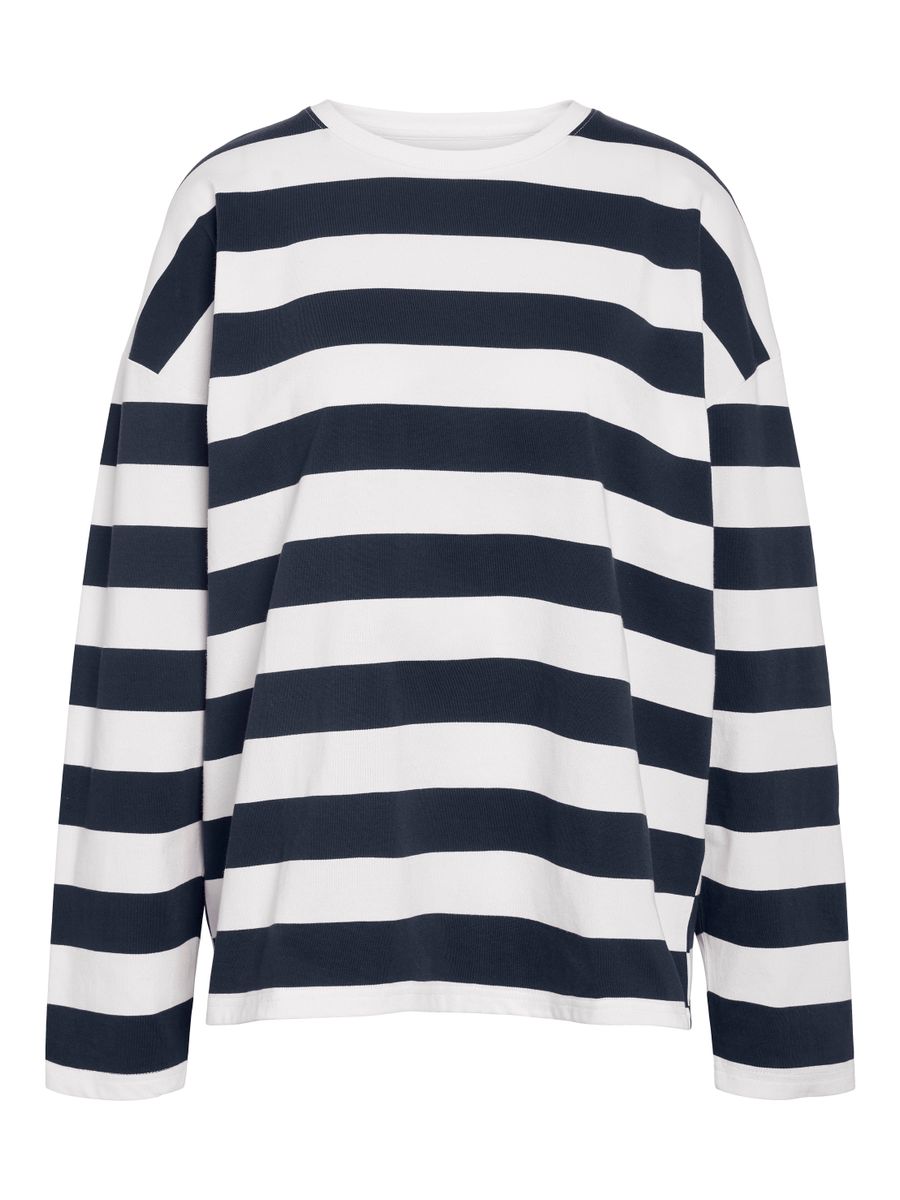 NMEMBER L/S STRIPE SWEAT NOOS