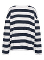 NMEMBER L/S STRIPE SWEAT NOOS