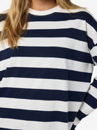 NMEMBER L/S STRIPE SWEAT NOOS