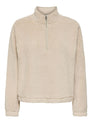 ONLNEW DALLAS L/S HIGHNECK ZIP SWT NOOS