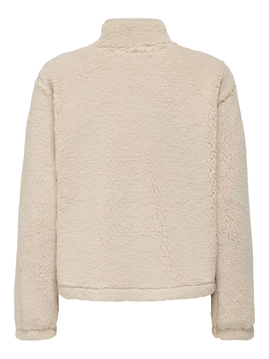 ONLNEW DALLAS L/S HIGHNECK ZIP SWT NOOS