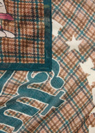 Leichtes Tuch mit Peanuts-Motiven und Schriftzug