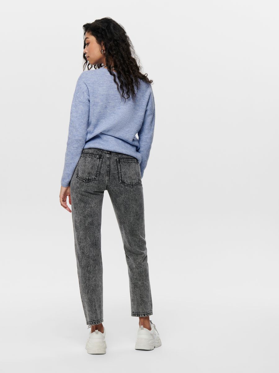 ONLCAMILLA V-NECK L/S PULLOVER KNT