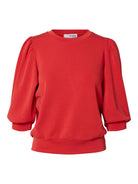 SLWTENNY 3/4 SWEAT TOP NOOS