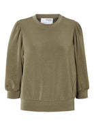 SLWTENNY 3/4 SWEAT TOP NOOS