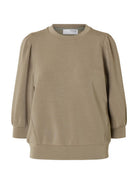 SLWTENNY 3/4 SWEAT TOP NOOS