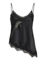 JDYFIFI S/L ASYM LACE SINGLET WVN NOOS