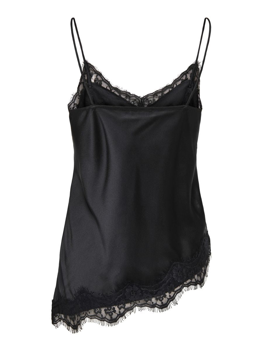 JDYFIFI S/L ASYM LACE SINGLET WVN NOOS