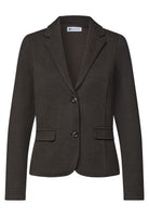Basic Blazer mit Reverskragen und Dessin