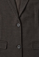 Basic Blazer mit Reverskragen und Dessin