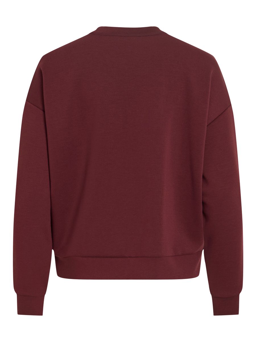 VIREFLECT MOOD EMB L/S SWEAT TOP/R/3