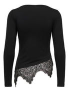 ONLLAILA L/S LACE MIX TOP JRS NOOS
