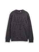 Oversize Strickpullover im Used Look