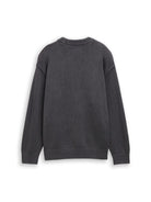 Oversize Strickpullover im Used Look