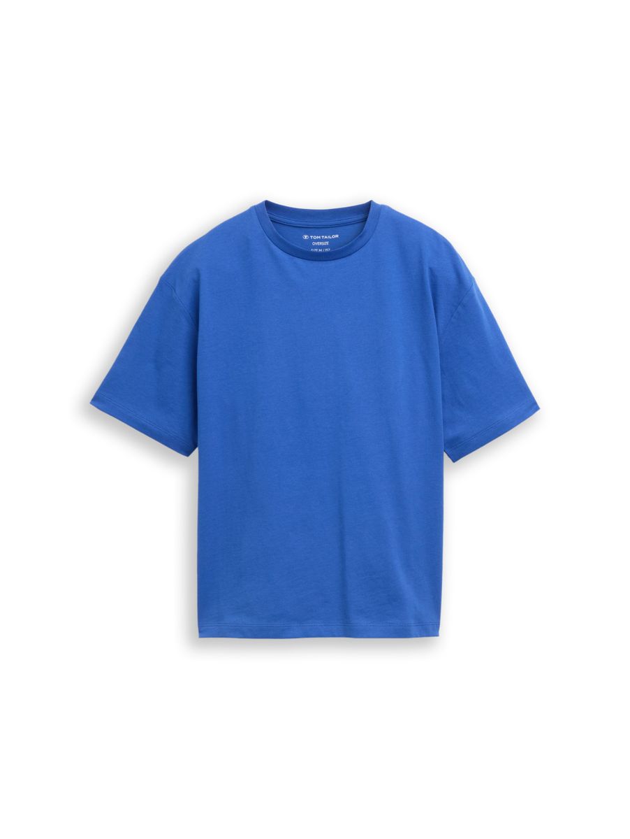 Oversize T-Shirt mit Foto-Rückenprint