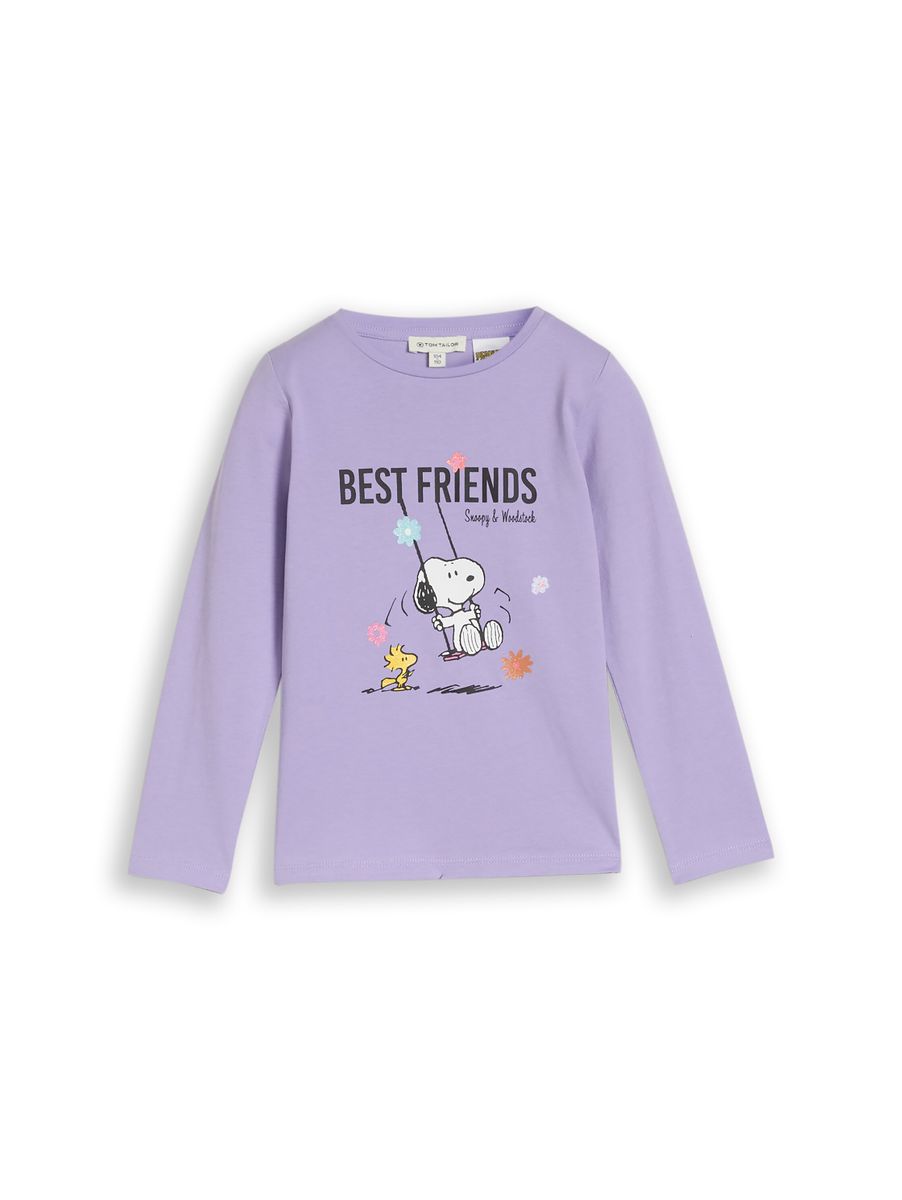 Langarmshirt mit Peanuts-Print
