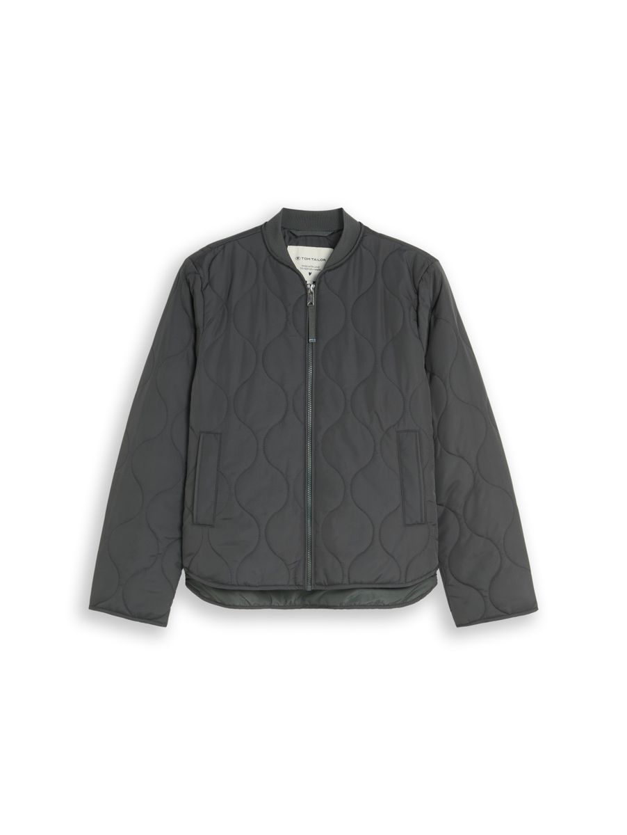 Steppjacke mit Bomberkragen