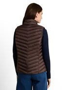 Lightweight Steppweste mit Stehkragen