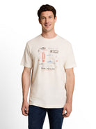 T-Shirt mit Waffelstruktur