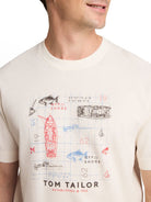 T-Shirt mit Waffelstruktur