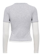 ONLDUBLA L/S DOUBLE TOP JRS