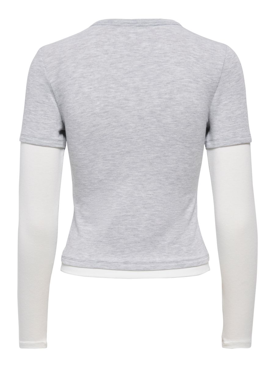 ONLDUBLA L/S DOUBLE TOP JRS