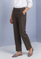 High Waist Straigt Leg Hose im Casual Fit