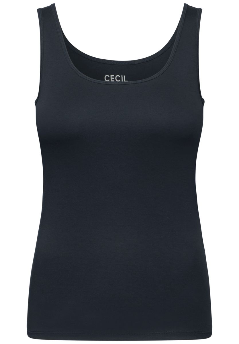 Basic Top aus reiner Baumwolle