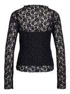 NMRILEY L/S LACE TOP JRS