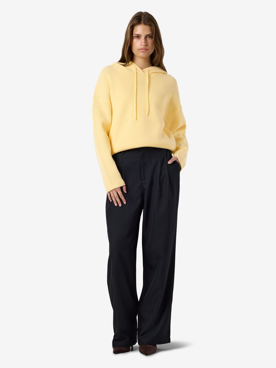 NMPEARL L/S KNIT HOODED KNIT