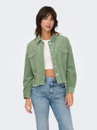 ONLMARINA-ENY L/S CORD JACKET PNT NOOS
