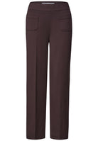 High Waist Straight Leg Hose im Casual Fit