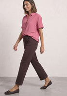 High Waist Straight Leg Hose im Casual Fit