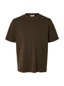 SLMTAJ MID WGT PEACH SS O-NECK TEE NOOS
