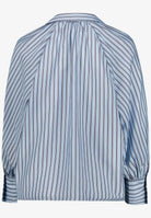 Gestreifte Bluse  mit Hemdkragen