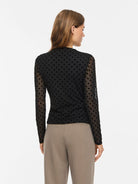 VIRIKKE L/S FUNNEL NECK TOP - NOOS