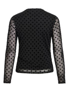 VIRIKKE L/S FUNNEL NECK TOP - NOOS