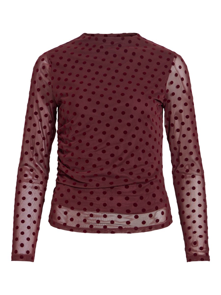 VIRIKKE L/S FUNNEL NECK TOP - NOOS