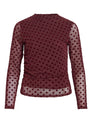 VIRIKKE L/S FUNNEL NECK TOP - NOOS