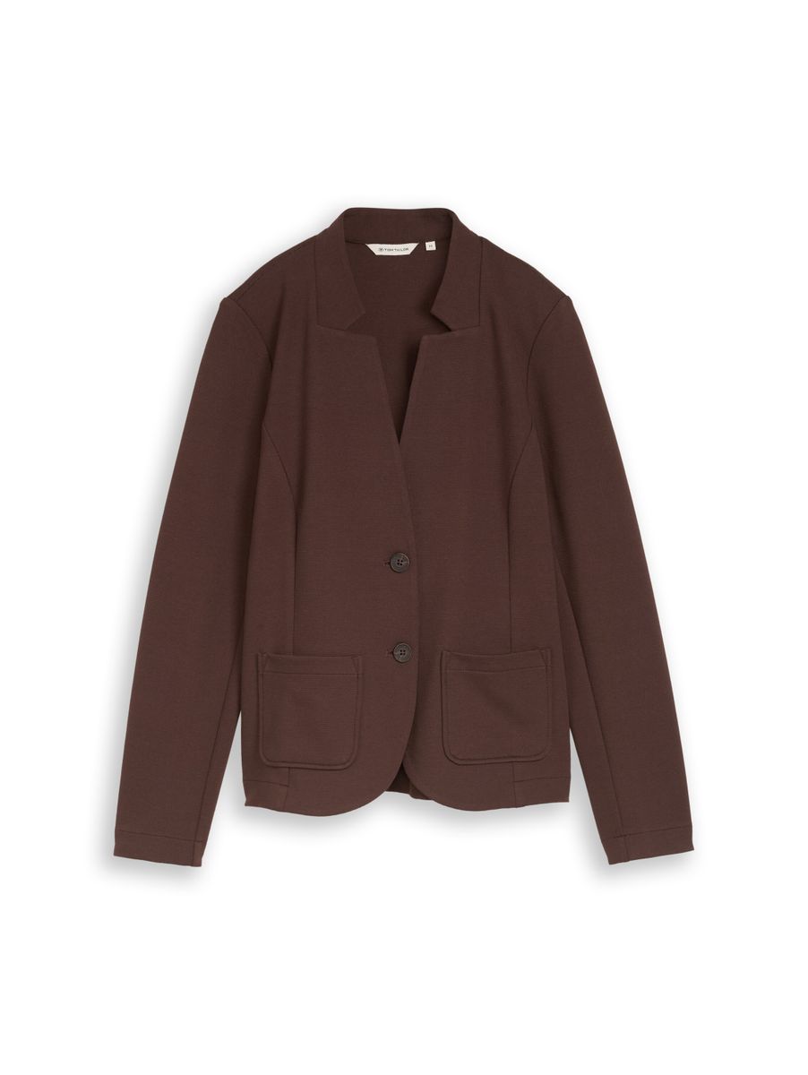Slim Fit Blazer mit Ottoman Struktur