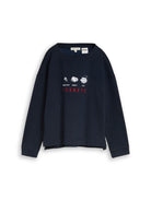 Loose Fit Sweatshirt mit Snoopy-Print